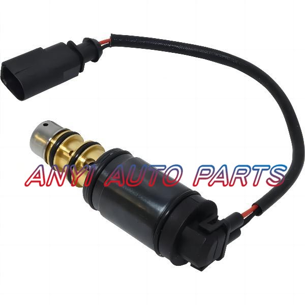 EX 10516C Electronically Controlled Compressor Control Valve for DENSO 6SEU/7SEU/7SEU16C/6SEU12C/6SEU14C/17C compressor (with assembly connector) AUDI BMW MERCEDES SEAT SKODA VOLKSWAGEN GROUP VW POLO