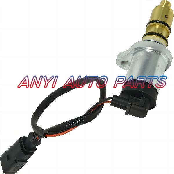 EX 10341C Electronic Control Valve for SANDEN PXE16 / PXE13 compressor (with assembly connector) AUDI SEAT POLO VOLKSWAGEN GROUP
