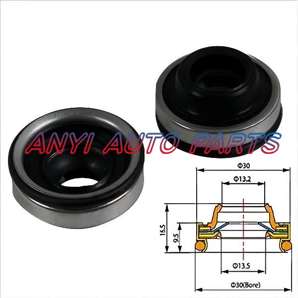 17-0021 Automotive Air Conditioning Compressor Shaft Seal Gasket Oil Stamp Nippon DENSO:10PA15, 10PA17, 10PA20,10pa15c 10pa17c 10pa20c ZEXEL DKS CV11A R134a