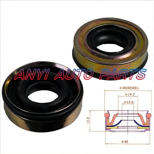 17-0005 AC compressor Gasket Seal kit oil shaft seal TOYOTA AUTOMOBILE R134a