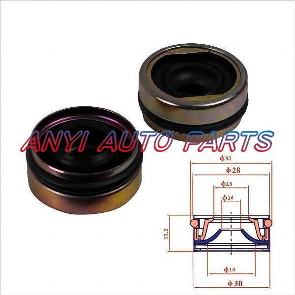 17-0023 Automotive Air Conditioning Compressor Shaft Seal Gasket Oil Stamp Diese kiki ZEXEL DKS16H,DIESEL KIKI DKS 16H, ISUZU