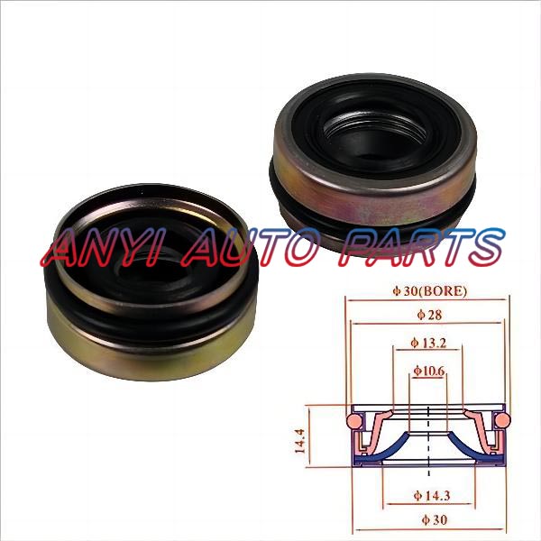 17-0022 Automotive Air Conditioning Compressor Shaft Seal Gasket Oil Stamp ZEXEL DKS11D/14D,DKS 10D/14D R134a