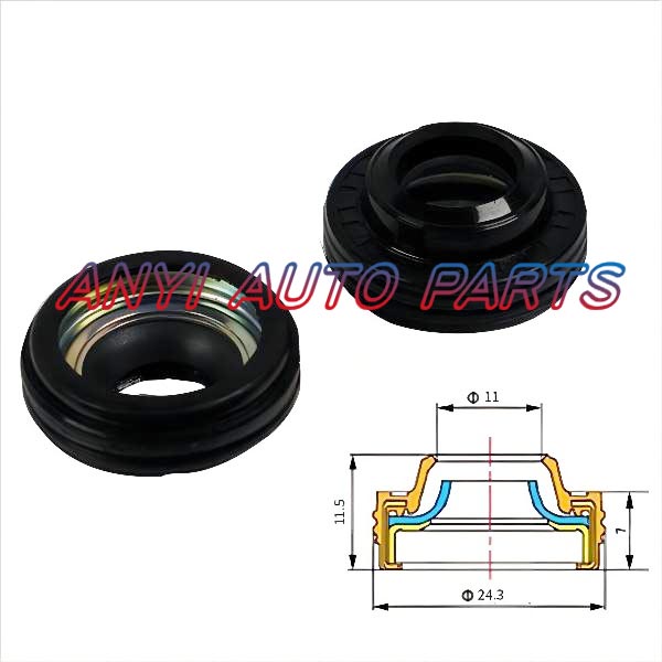 17-0042 Automotive Air Conditioning Compressor Shaft Seal Gasket Oil Stamp Mitsubishi Eclipse honda civic