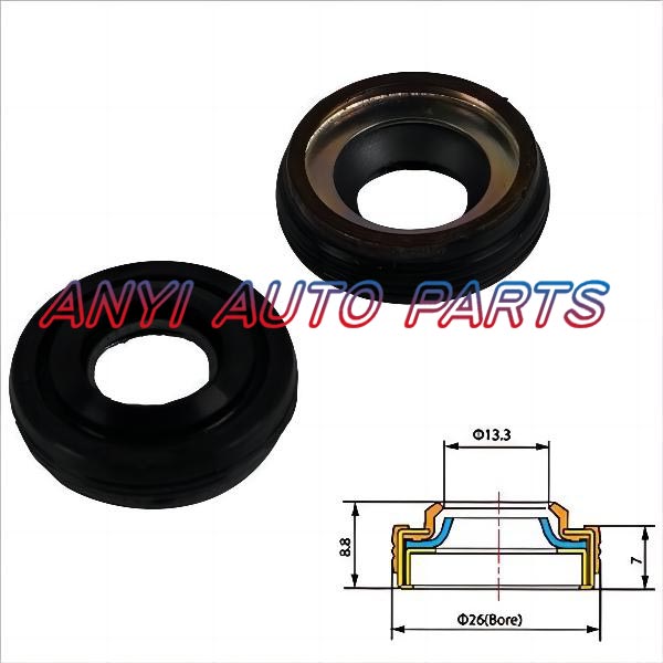 17-0069 Automotive Air Conditioning Compressor Shaft Seal Gasket Oil Stamp GM V5