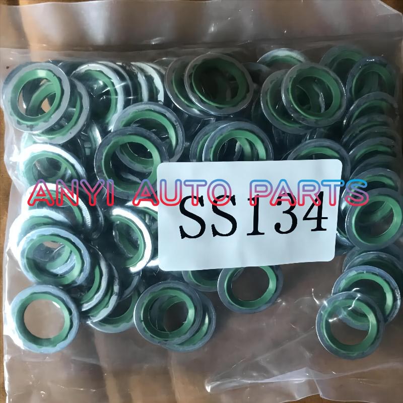 SS134 Automotive air conditioning compressor rubber o-ring seal GREEN 1.3*19*11.1