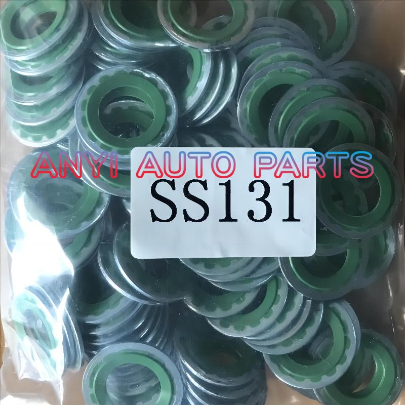 SS133 Automotive air conditioning compressor rubber o-ring seal GREEN 1.3*23.6*15.5