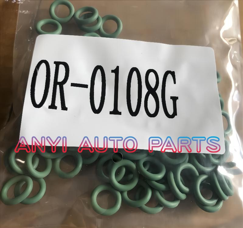 OR-0108G Automotive air conditioning compressor rubber o-ring seal #06 GM CAPTIVE O-RING/FORD BLOCK EXPANSION VALVE GREEN