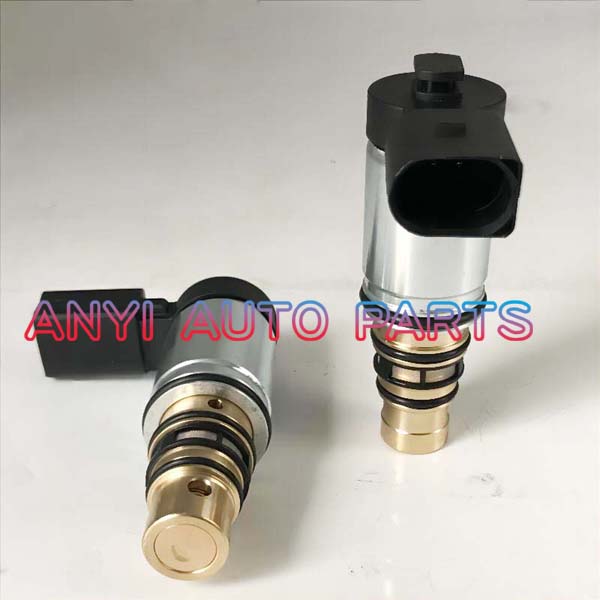 EX 10335C Electronic Control Valve for SANDEN PXE16 compressor AUDI SKODA Peugeot VOLKSWAGEN GROUP VW Sagitar VW Golf 5 6 Passat Audi A3/A5/Q3/TT/TTS(Quattro)/A4 Volkswagen Beetle(Cabrio)/CC/Eos/Golf/GTI/Jetta/Passat/Phaeton/Rabbit/Tiguan/Touareg