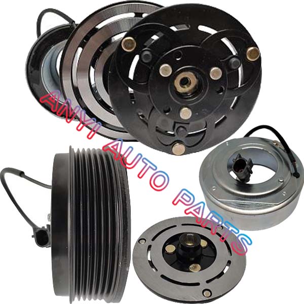 CA137 CLUTCH ASSEMBLY DCS17E 6pk for Volvo S80 XC90 29033C 57489 58489 360021141 1010625 31250663