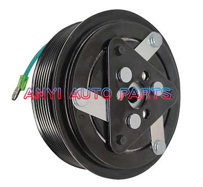 CA208 CLUTCH ASSEMBLY SANDEN 7H15 SD7H15 709 8PK 24V MAN TGA/TGS/TGX trucks 51779707028 81619066012 Sanden 6008/8117/8164