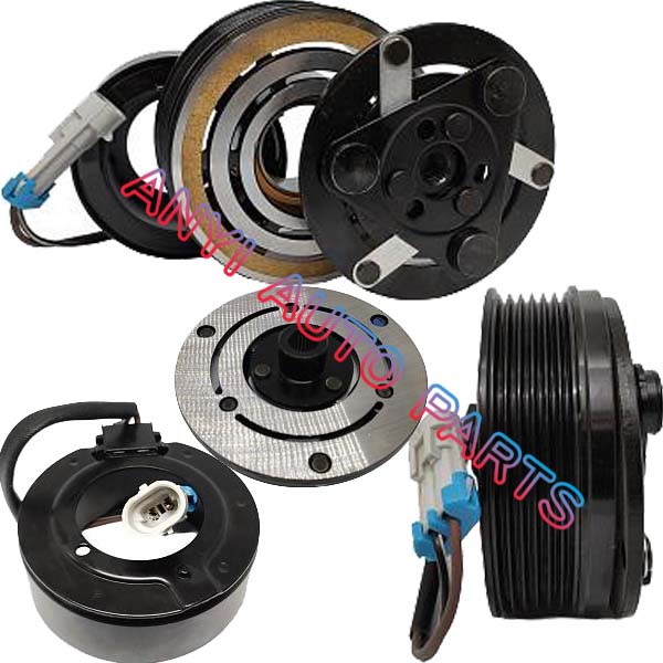 CA218 CLUTCH ASSEMBLY SANDEN SD6V12 6PK for Opel Astra G/Corsa/Meriva/Zafira A 1854147 / 6854013 / 6854046 / 6854048 / 9132922