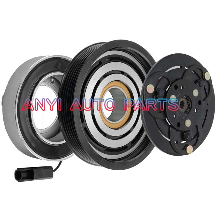 CA805 CLUTCH ASSEMBLY KC-88/DCS17ECR/DCS17/DCS17EC/DCS-17 6pk for Volvo S60/S80/Xc90/V60/V70/Xc60/Xc70 36001663 30780590