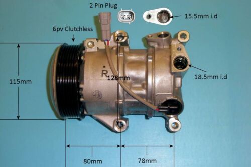 COM376 Compressor 5TSE10C for TOYOTA YARIS AURIS 8831052710 883100D380 883100D410 883100D420  8831052730  8831052780 88310-0D410 88310-0D420  88310-52730 88310-52780 4472604201 4472806590 4472806600 447260-4201 447280-6590