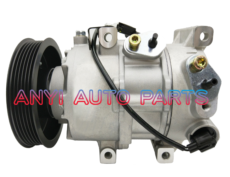 COM237 Compressor Sanden 6pk For Kia Rio 2016 EX, LX, SX 1.6L L4 DVE12 97701-1W600,  6562152, 07691411260, 7691411260, 192335