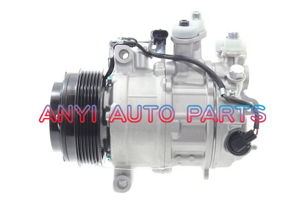 COM646 Compressor DENSO 6SAS14C for MERCEDES BENZ W204 E207 E212/C CLASS W205 E CLASS W213 S CLASS 222 447140-1982 A0008303002 GE447140-1982