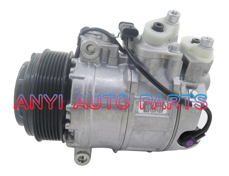 COM230 Compressor 7SAS17C 7pk for Mercedes-Benz GL-Class/GLE/GLS-Class/S-Class/M-Class A0008307200 A 000 830 72 00 4472500220