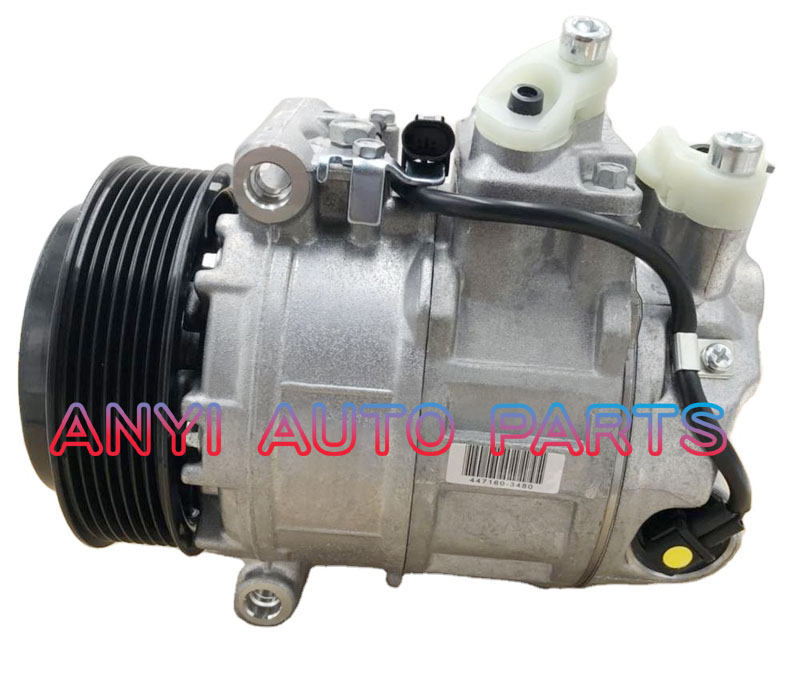 COM302 Compressor Denso 7SEU16C/DCS17/7SEU17C For Land Rover Discovery/Volkswagen Touareg/MERCEDES-BENZ C180/C200/C230/CLK200/E200/C250/C220/GLK250/C350/C320/CLS/CLS350/E300/E350/GLK320/GLK350/SLK350 3.5L V6 2011