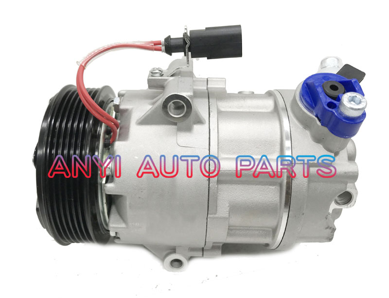COM518 Compressor delphi CVC for Volkswagen VW Fox Polo Crossfox SpaceFox Seat Ibiza Skoda Fabia 5Z0820803 6Q0820803K 6Q0820803Q 6Q0820808 6Q0820808A 