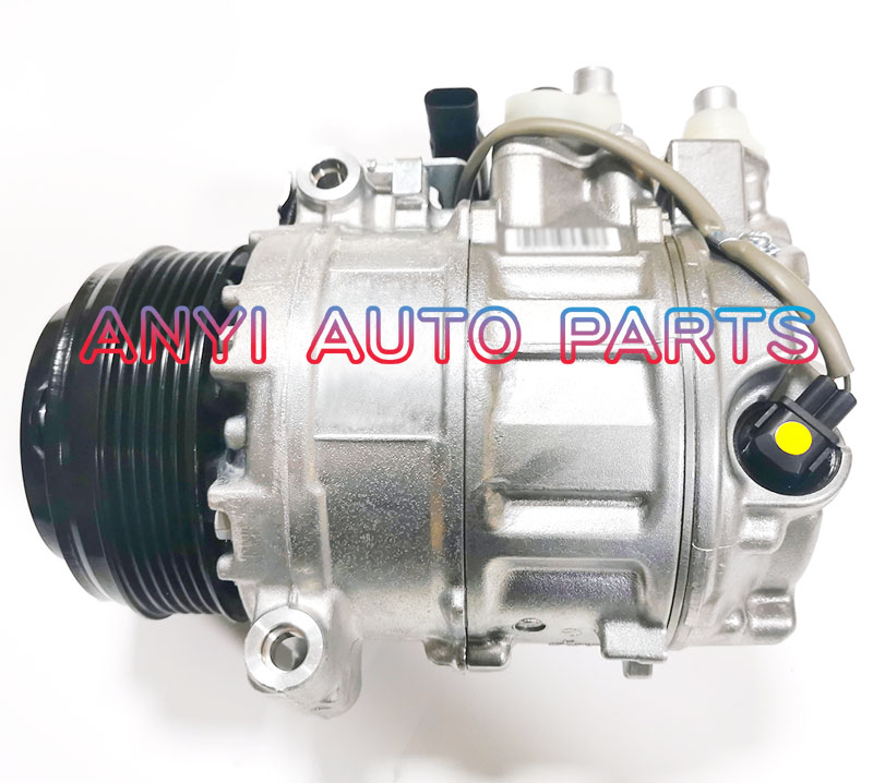 COM653 Compressor DENSO 7SAS17C/7SBU16C 6pk for Mercedes GLE-Class S-Class W222 A0008307100 447160-9753 4471609753