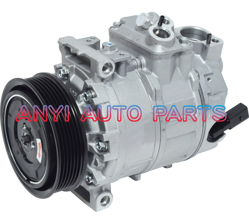 COM300 Compressor denso 7SEU17C For SKODA OCTAVIA/Seat Leon/SAGOTAN/VW CADDY/GOLF/JETTA/EOS/GTI/Crafter/Passat/4Motion/Santana/Tiguan/Audi A3/S3/Sportback/quattro/Cabrio 2008>>