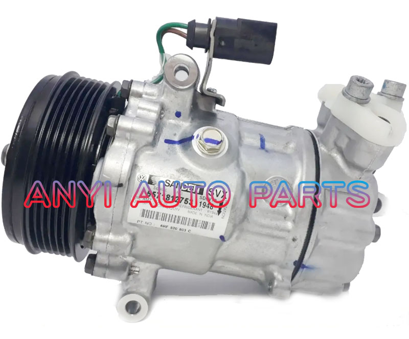 COM452 Compressor Sanden SD6V12 for Audi VW FOX / GOL G4 / POLO SKODA FABIA / ROOMSTER