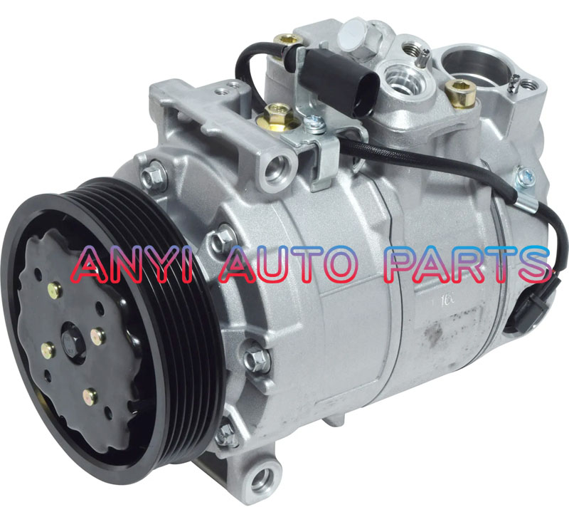 COM605 Compressor Denso 7SEU16C For Audi A4 B6 A6 Q7/Porsche Cayenne/Volkswagen VW Touareg