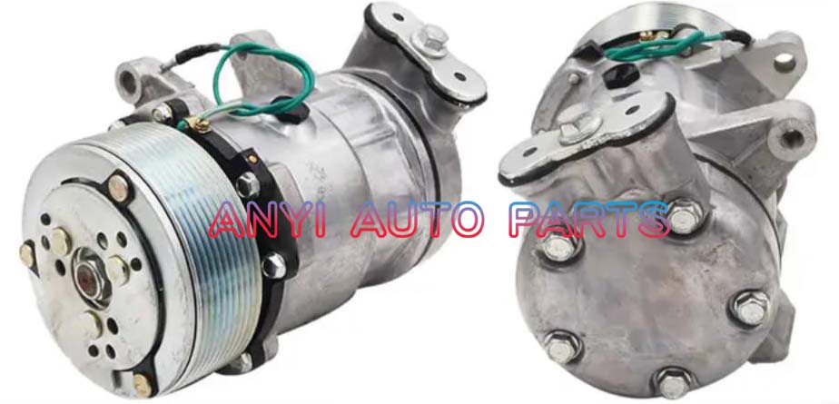 SD016 Compressor Type: 5H14 Pulley DIA: 123mm Number of groove: 10PK Foot Position:  Interface: Volt: 24V