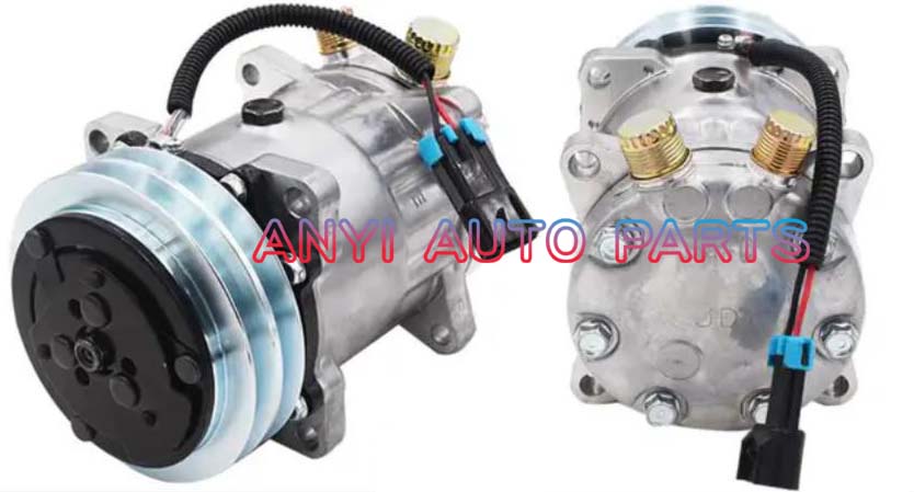 SD039 Compressor Type: 7H15 Pulley DIA: 132mm Number of groove: 2A Foot Position: 8EARS Interface: OR Volt: 24V