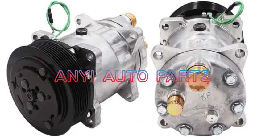 SD058 Compressor Type: 7H15 Pulley DIA: 135mm Number of groove: 8PK Foot Position: 8EARS Interface:  Volt: 24V