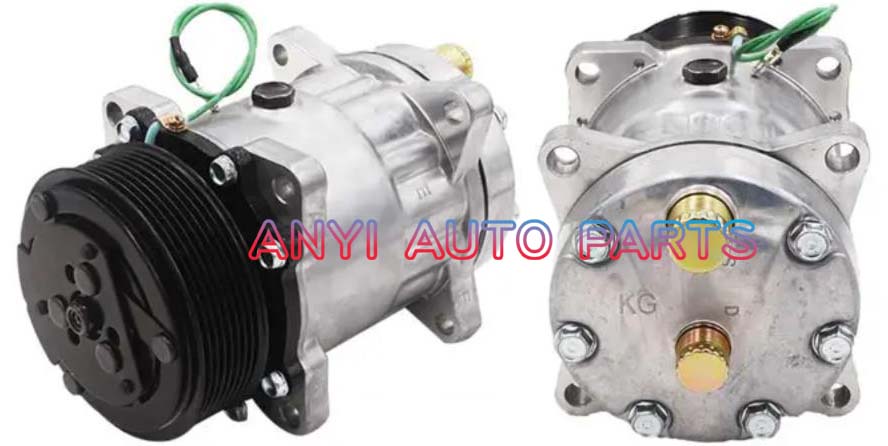 SD059 Compressor Type: 7H15 Pulley DIA: 119mm Number of groove: 8PK Foot Position: 8EARS Interface: Volt: 24V