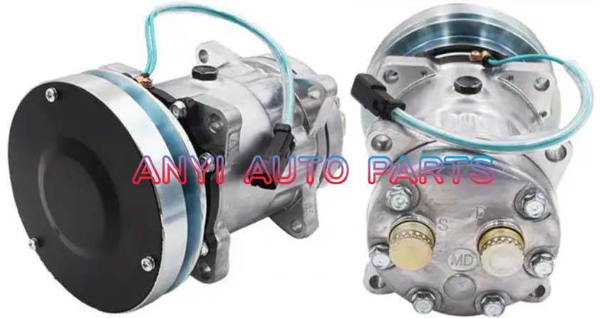 SD085 Compressor Type: 7H15 Pulley DIA: 153mm Number of groove: 1A Foot Position: 8EARS Interface: Volt: 24V
