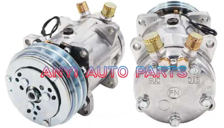 SD032 Compressor Type: 5H16 Pulley DIA: 132mm Number of groove: 2A Foot Position: 8EARS Interface: OR Volt: 12V