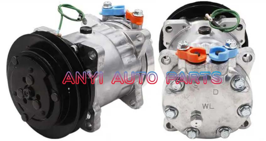 SD064 Compressor Type: 7H15 Pulley DIA: 146mm Number of groove: 1B Foot Position: 8EARS Interface: Volt: 24V