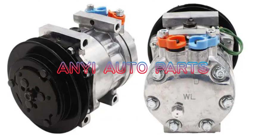 SD103 Compressor Type: 7H13 Pulley DIA: 146mm Number of groove: 1B Foot Position:  Interface: Volt: 24V