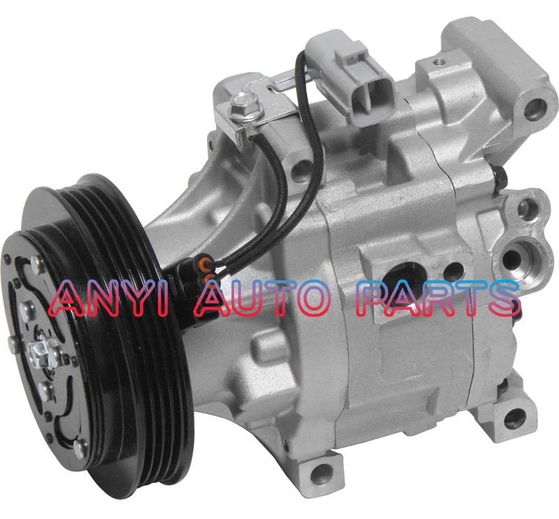 COM697 Compressor SCSA06C W/O SENSOR 4pk for Toyota Echo/Yaris