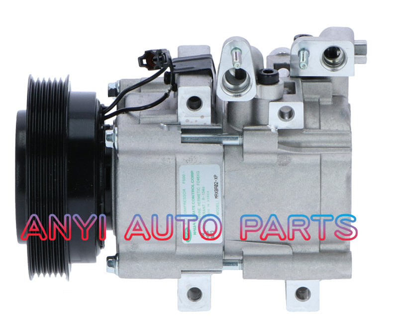 COM553 Compressor HS18 6pk for Hyundai Santa Fe 2001-2006