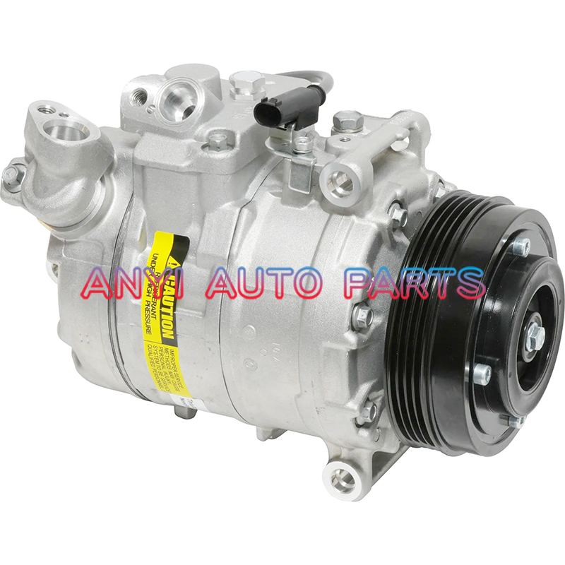 COM864 Compressor 7SEU16C 4pk 2002-2010 BMW 745/750/760i/Li