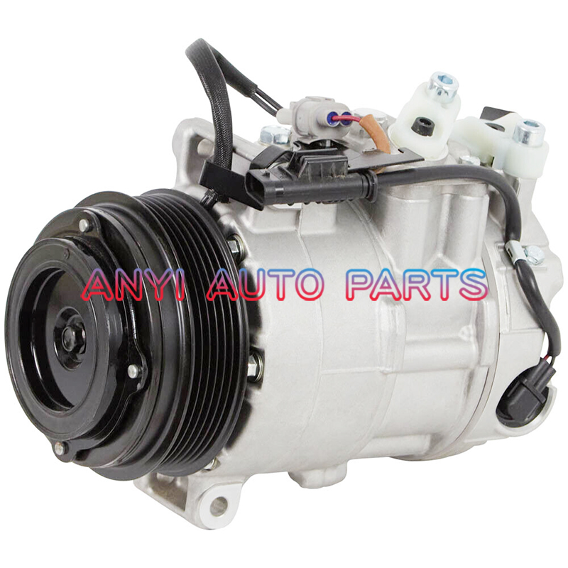 COM757 Compressor 6SBU16C 6PK for Mercedes-Benz SL550 Base 2013-2020 CO 11755G 0008303402 0032305711 A0008303402 A0032305711